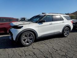 Salvage cars for sale from Copart Colton, CA: 2022 Ford Explorer XLT