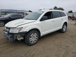 Dodge Journey salvage cars for sale: 2014 Dodge Journey SE