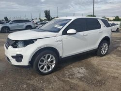 Salvage cars for sale from Copart Miami, FL: 2019 Land Rover Discovery Sport SE