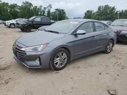 Hyundai salvage cars for sale: 2019 Hyundai Elantra SEL