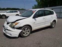 Pontiac salvage cars for sale: 2004 Pontiac Vibe