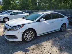 Hyundai salvage cars for sale: 2017 Hyundai Sonata Sport