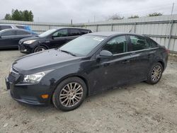 Chevrolet salvage cars for sale: 2011 Chevrolet Cruze ECO