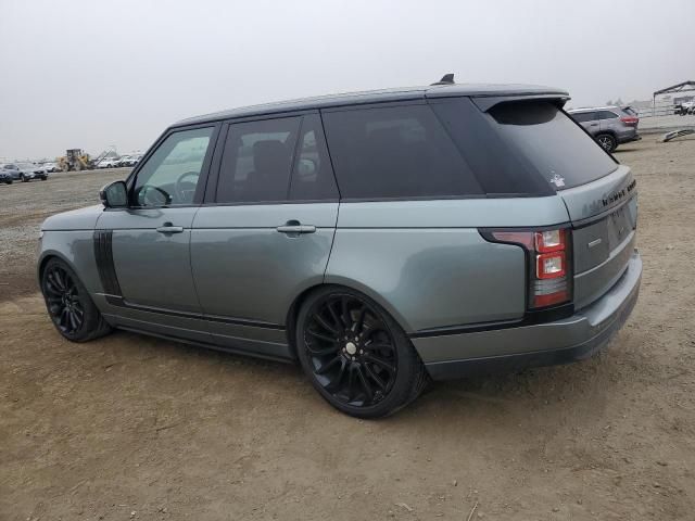 2015 Land Rover Range Rover Supercharged