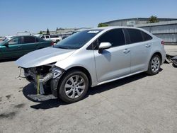 Salvage cars for sale from Copart Bakersfield, CA: 2021 Toyota Corolla LE