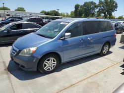 Salvage cars for sale from Copart Sacramento, CA: 2007 Honda Odyssey EXL