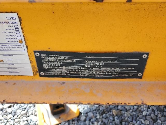2020 Other Heavy Equipment Trailer