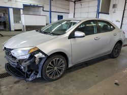 Salvage cars for sale from Copart Pasco, WA: 2016 Toyota Corolla L