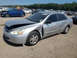 Honda Accord EX salvage cars for sale: 2007 Honda Accord EX