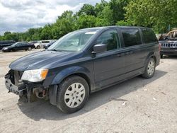 Salvage cars for sale from Copart Ellwood City, PA: 2014 Dodge Grand Caravan SE