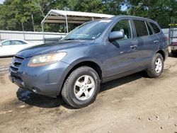 Hyundai salvage cars for sale: 2007 Hyundai Santa FE GLS