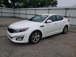 Vehiculos salvage en venta de Copart West Mifflin, PA: 2015 KIA Optima LX