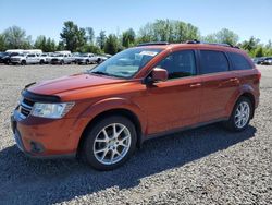 Dodge Journey salvage cars for sale: 2012 Dodge Journey SXT