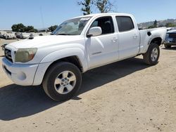 Salvage cars for sale from Copart San Martin, CA: 2010 Toyota Tacoma Double Cab Prerunner Long BED