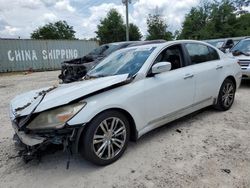 Salvage cars for sale from Copart Midway, FL: 2011 Hyundai Genesis 4.6L
