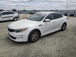 Salvage cars for sale from Copart Antelope, CA: 2016 KIA Optima LX