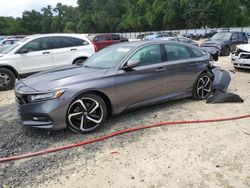 Salvage cars for sale from Copart Ocala, FL: 2020 Honda Accord Sport