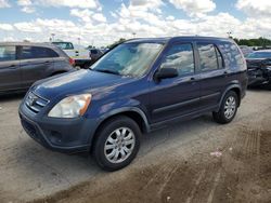 Salvage cars for sale from Copart Indianapolis, IN: 2006 Honda CR-V EX