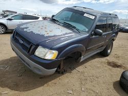Salvage cars for sale from Copart Brighton, CO: 2002 Ford Explorer Sport