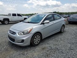 Salvage cars for sale from Copart Lumberton, NC: 2015 Hyundai Accent GLS