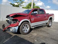 Dodge 1500 Laramie salvage cars for sale: 2014 Dodge 1500 Laramie