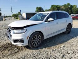 Audi salvage cars for sale: 2019 Audi Q7 Premium Plus