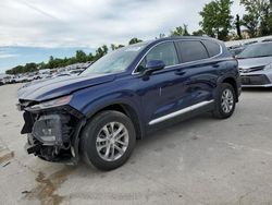 Hyundai salvage cars for sale: 2020 Hyundai Santa FE SE