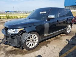 Land Rover salvage cars for sale: 2013 Land Rover Range Rover HSE