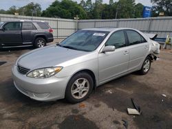 Toyota salvage cars for sale: 2005 Toyota Camry LE