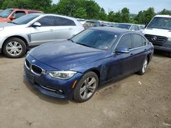 BMW 3 Series salvage cars for sale: 2017 BMW 330 XI