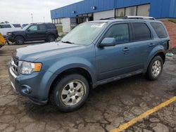 2012 Ford Escape Limited en venta en Woodhaven, MI