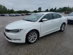 Chrysler 200 salvage cars for sale: 2016 Chrysler 200 C