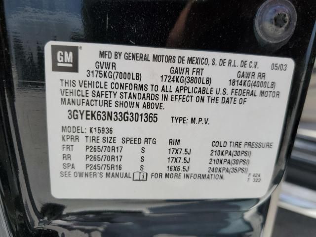 2003 Cadillac Escalade EXT