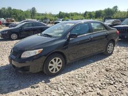 2009 Toyota Corolla Base en venta en Candia, NH