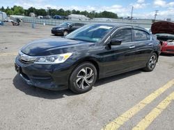 Honda salvage cars for sale: 2016 Honda Accord LX