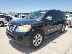 Nissan Armada salvage cars for sale: 2010 Nissan Armada Platinum