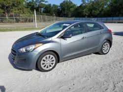Salvage cars for sale from Copart Fort Pierce, FL: 2017 Hyundai Elantra GT