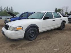 Salvage cars for sale from Copart Ontario Auction, ON: 2011 Ford Crown Victoria Police Interceptor