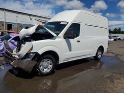 Nissan nv Vehiculos salvage en venta: 2019 Nissan NV 2500 S