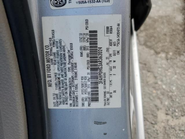 2010 Ford Fusion SE