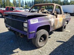 Chevrolet salvage cars for sale: 1986 Chevrolet D10 Military Blazer