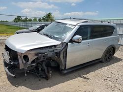 Salvage cars for sale from Copart Houston, TX: 2017 Nissan Armada Platinum