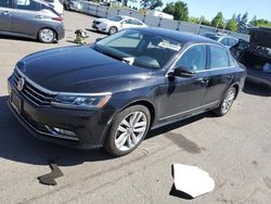 2017 Volkswagen Passat SE en venta en Woodburn, OR