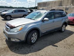 Salvage cars for sale from Copart Fredericksburg, VA: 2011 Subaru Outback 3.6R Limited