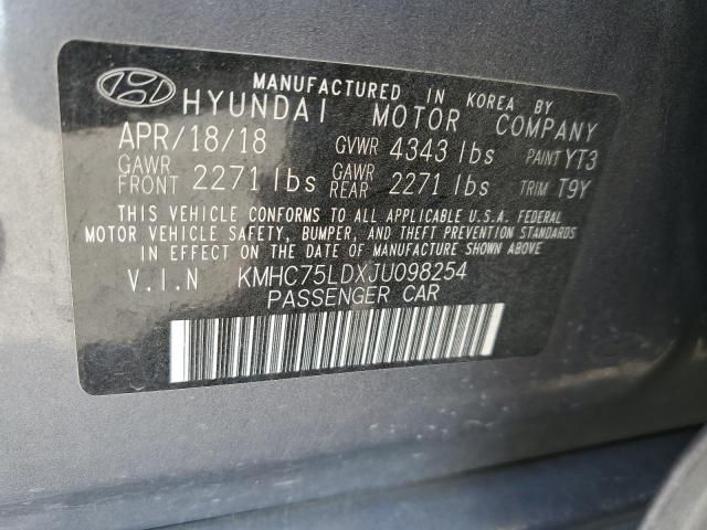 2018 Hyundai Ioniq Limited