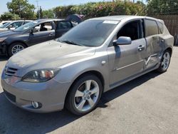 Mazda salvage cars for sale: 2006 Mazda 3 Hatchback