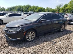 Chrysler 200 salvage cars for sale: 2015 Chrysler 200 Limited