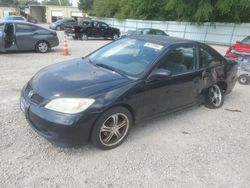 Honda Civic dx vp salvage cars for sale: 2005 Honda Civic DX VP