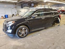 Chevrolet Equinox Premier salvage cars for sale: 2017 Chevrolet Equinox Premier