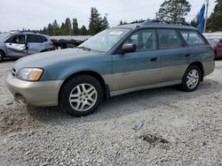 Salvage cars for sale from Copart Graham, WA: 2000 Subaru Legacy Outback AWP